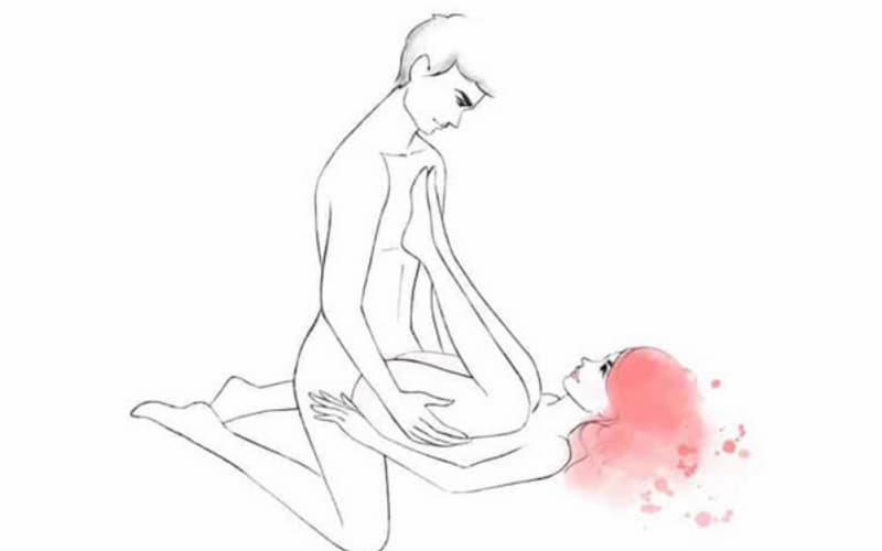 Tư thế quan hệ đóng cọc - gánh tạ