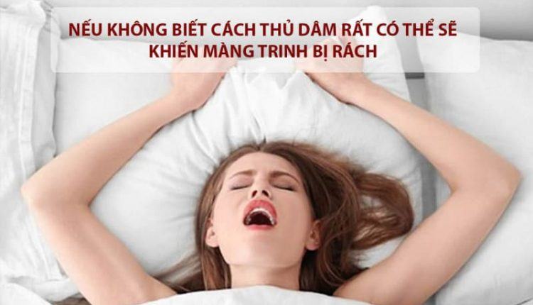 Thủ dâm có mất trinh không?